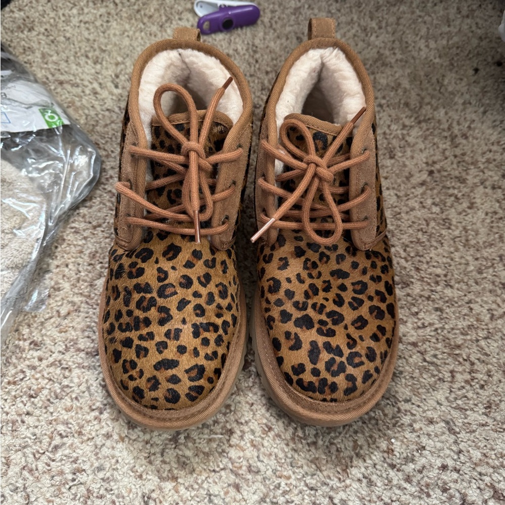 UGG Brown and Black Winter Boots